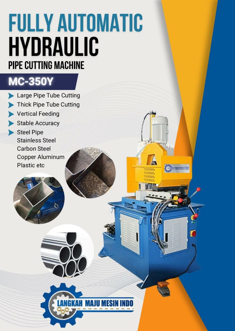 Fully Automatic Hydraulic MC-350Y - Pipe Cutting Machine