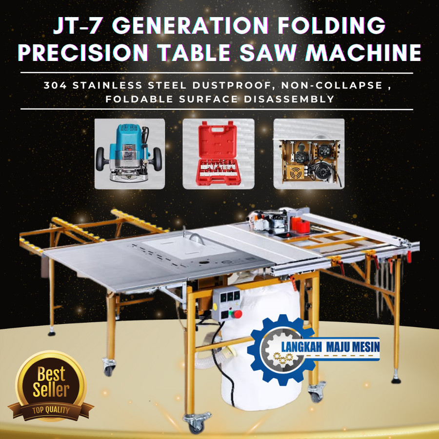 Multi propose woodworking Table Saw Portable / Wood tablesaw JT-7