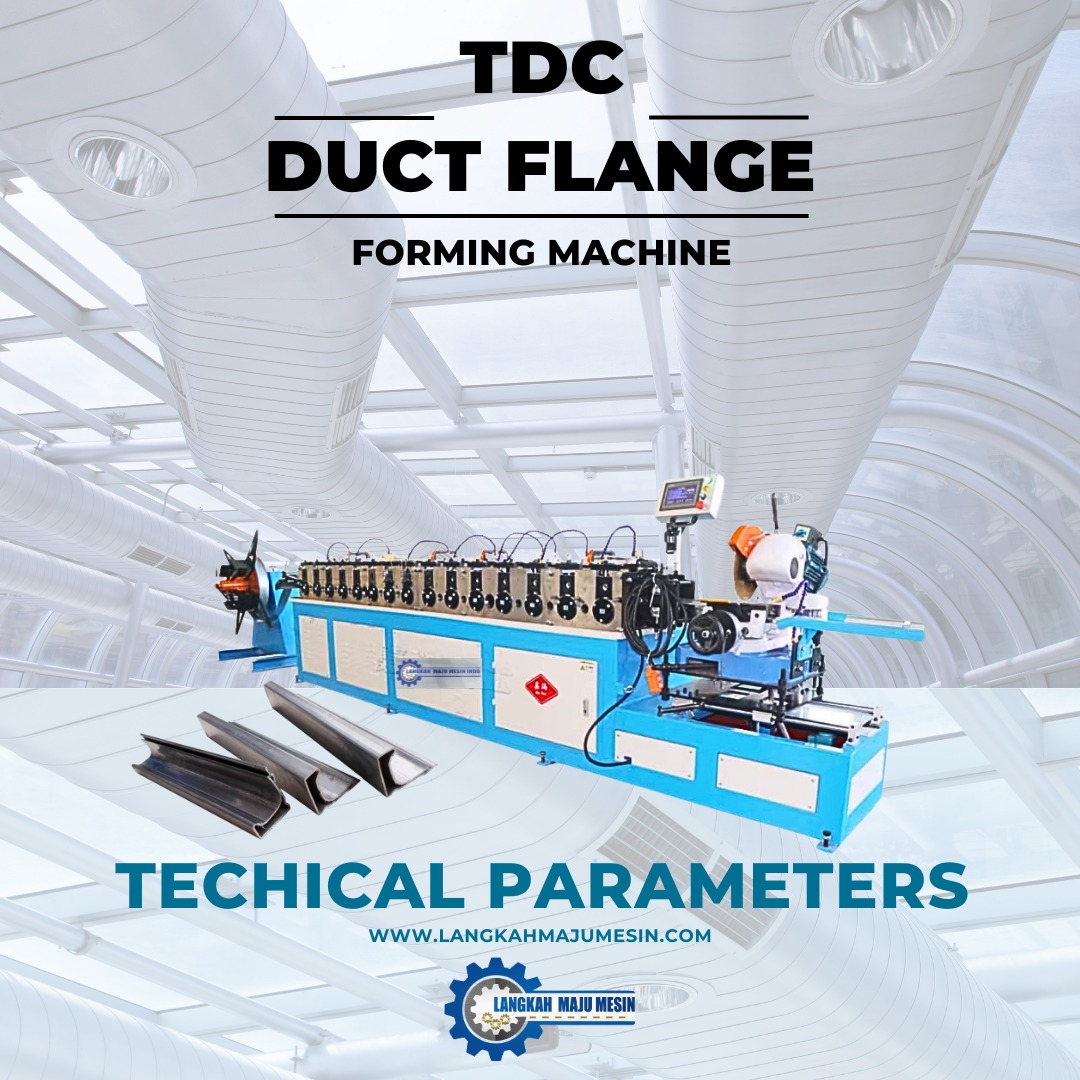 TDC Duct Flange Forming Machine